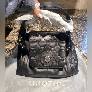 NWT Leather Oroton Bag